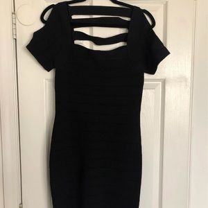Bebe black dress